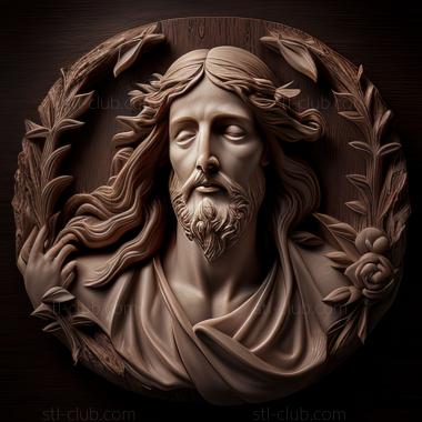 3D model st jesus (STL)